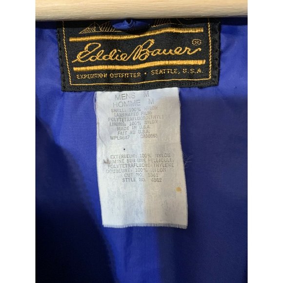 Vintage Eddie Bauer Men’s Sz M Gore-tex Jacket‎ Coat Rare - Picture 6 of 11